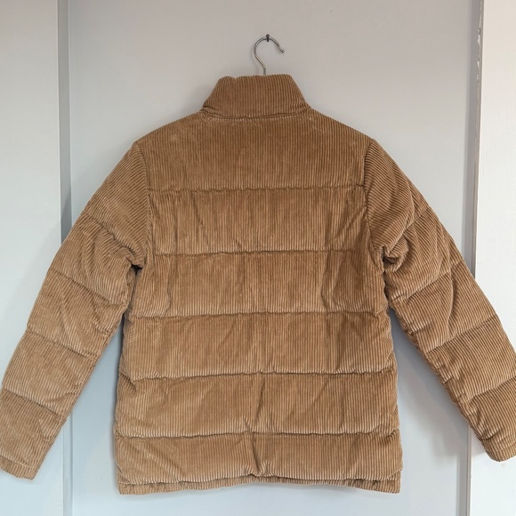 100% down Patagonia Fjord tan corduroy puffer with fleece lining - like new - Picture 8 of 8